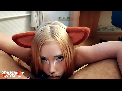 ❤️ Kitsune sväljer kuk och sperma i munnen ️❌  Sex at sv.xxxbunker.ru ❌️